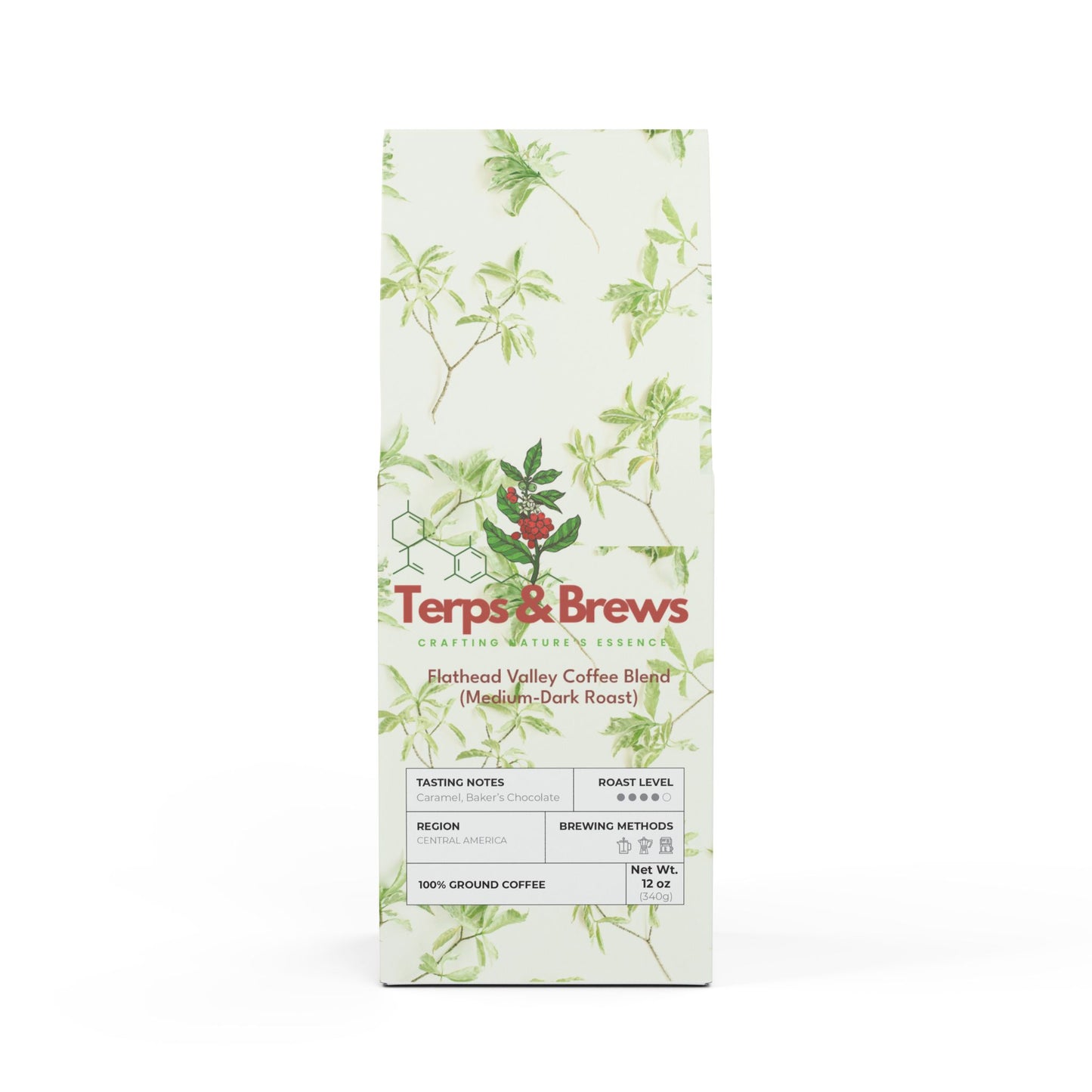 Flathead Valley Coffee Blend (Medium-Dark Roast)