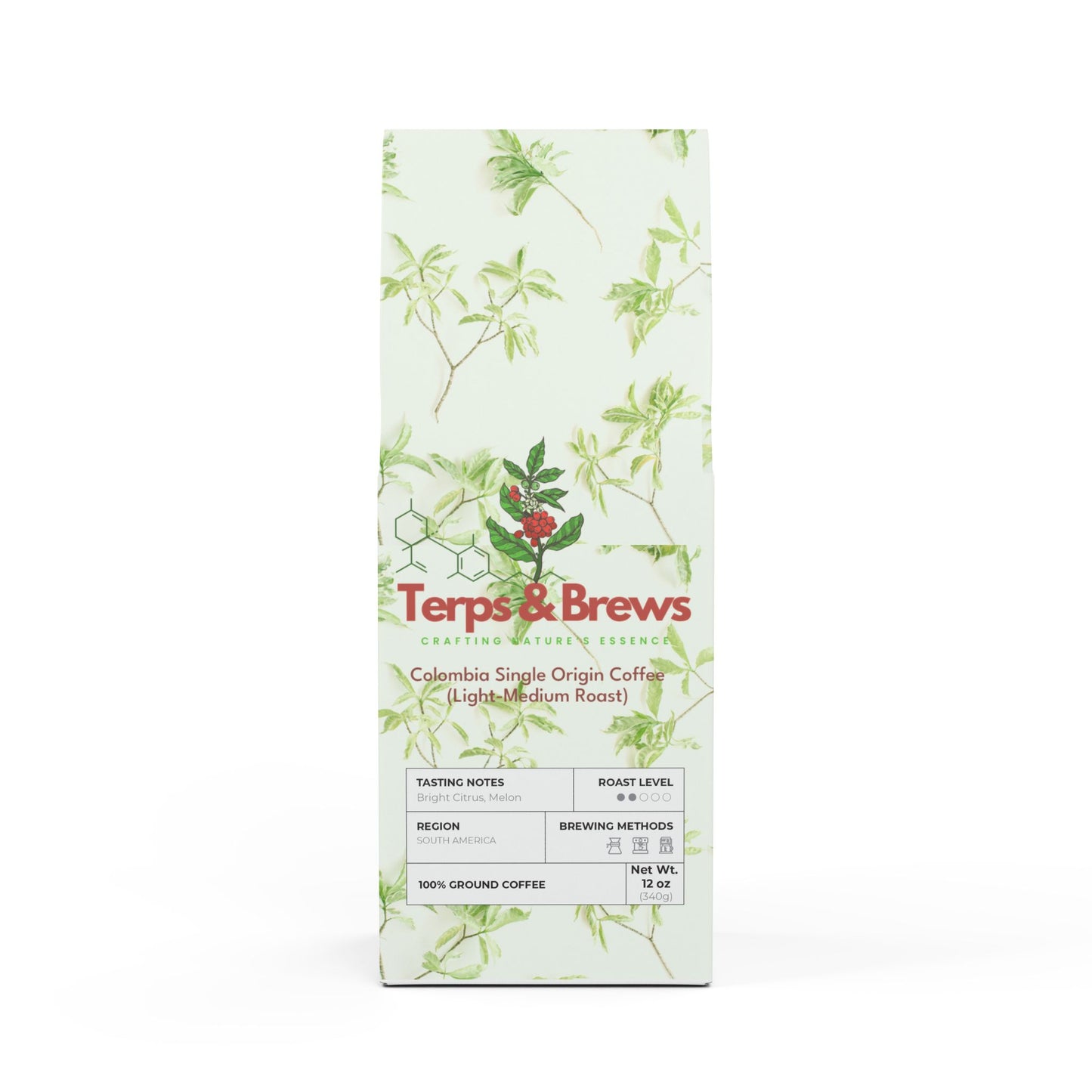 Colombia Single Origin Coffee (Light-Medium Roast)